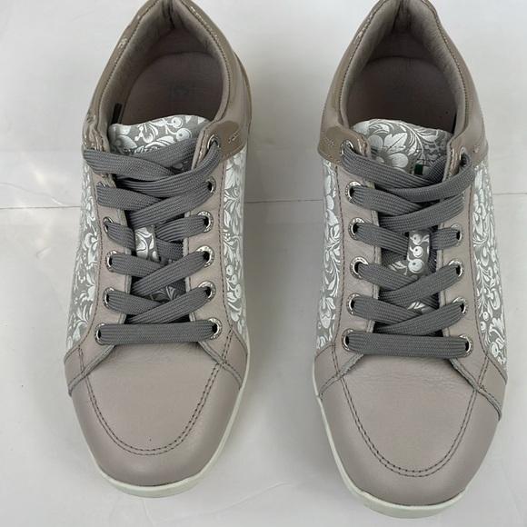 Duca Del Cosma Italian Gold Evolution Caldes Floral Women's Golf Shoes Size 6 - Picture 14 of 17